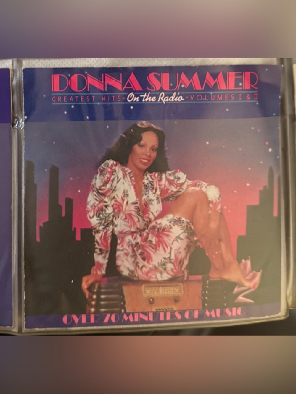 Donna Summer On The Radio: Greatest Hits Vol I & II Casablanca CD and Insert